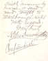 Helen Dauvray Ward signature